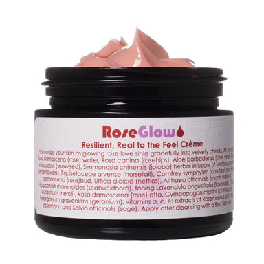 Living Libations - Rose Glow Crème - Glow Organic